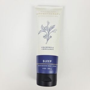 Bath & Body Works Sleep Chamomile + Bergamot Moisturizing Body Cream~8oz